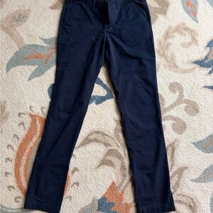 Men's Navy Slim Chino Pants